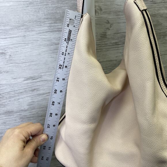 Rebecca Minkoff Isobel Hobo Bag Soft Blush Pink Shoulder Strap Tassel - Picture 7 of 15